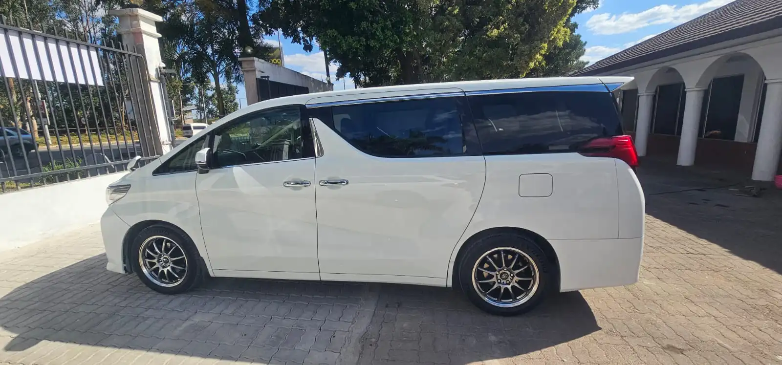 Zambia used car sale 2015 Toyota Alphard 7